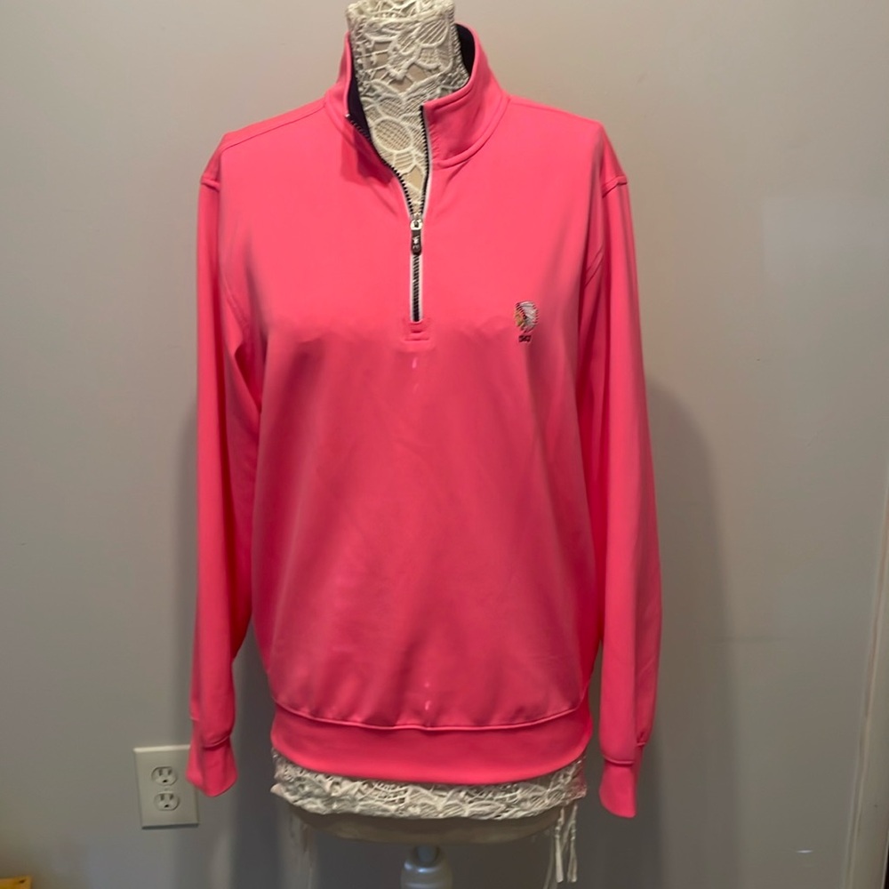 NWOT F &G Tech Women’s golf pullover top sz M